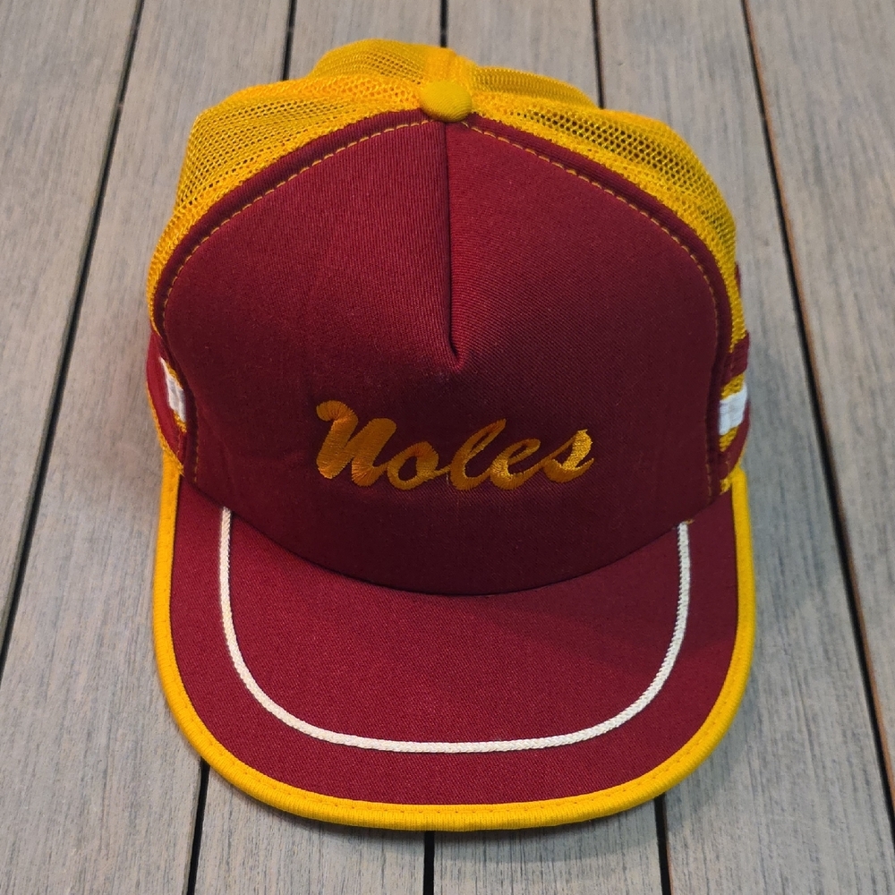 Vintage FSU Seminoles Snapback Trucker Mesh Hat Cap